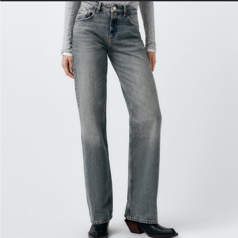 Zara Jeans in Washed Grey